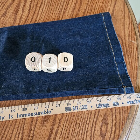 Spanx Clean Indigo Bootcut Trouser Jeans Women Size Medium Denim Stretch Shaping - Picture 6 of 13